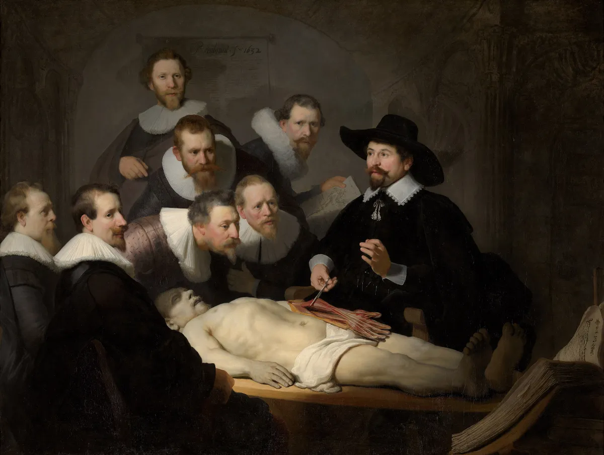The Anatomy Lesson of Dr. Nicolaes Tulp by Rembrandt van Rijn